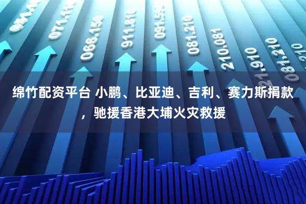 绵竹配资平台 小鹏、比亚迪、吉利、赛力斯捐款，驰援香港大埔火灾救援